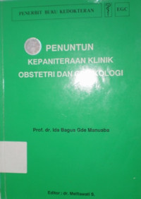 Image of Penuntun Kepaniteraan Klinik Obstetri Ginekologi