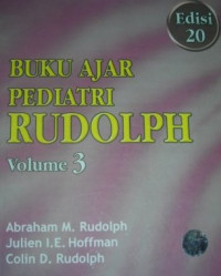 Image of Pediatri Rudolph : Buku Ajar. Vol. 3