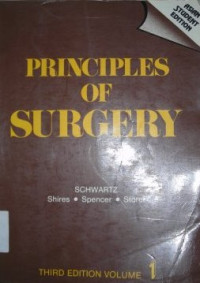 Image of Principles Of Surgery. Vol. 1
